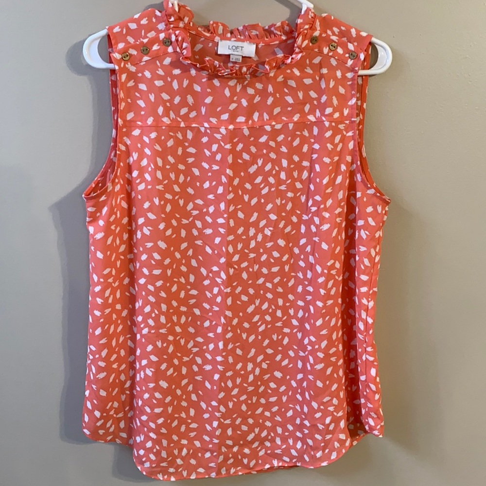 Loft outlet blouse. Medium. EUC